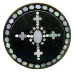 22-1.5.1  Cross - composition with shell inlay